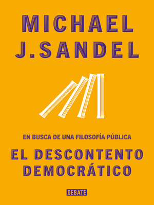 cover image of El descontento democrático